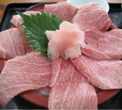 清水マグロの大トロ丼