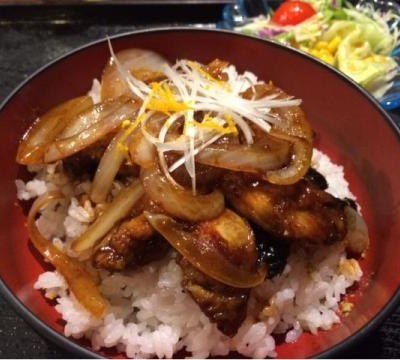 牡蠣カバ丼