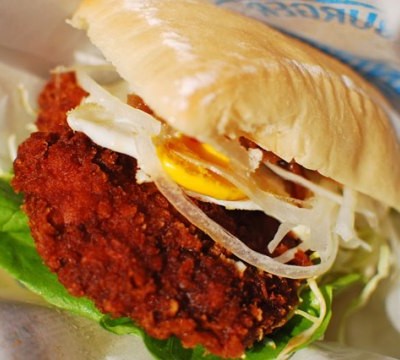 Chicken Miso Cutlet Burger