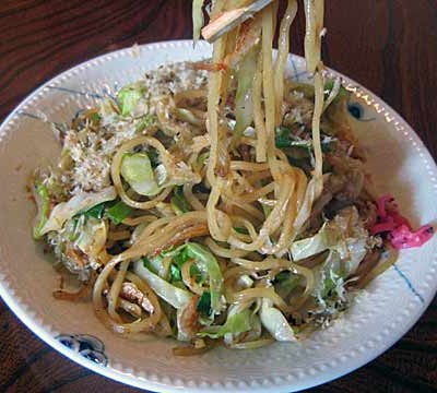 Sakura Shrimp Yakisoba