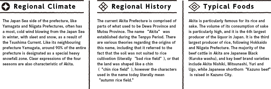 Akitaの特徴