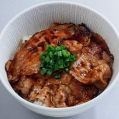 Chiba Butadon (Chiba pork rice bowl)